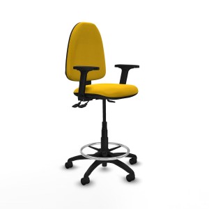 Chaise de Bureau Piqueras y Crespo B2D01RN Jaune Grande
