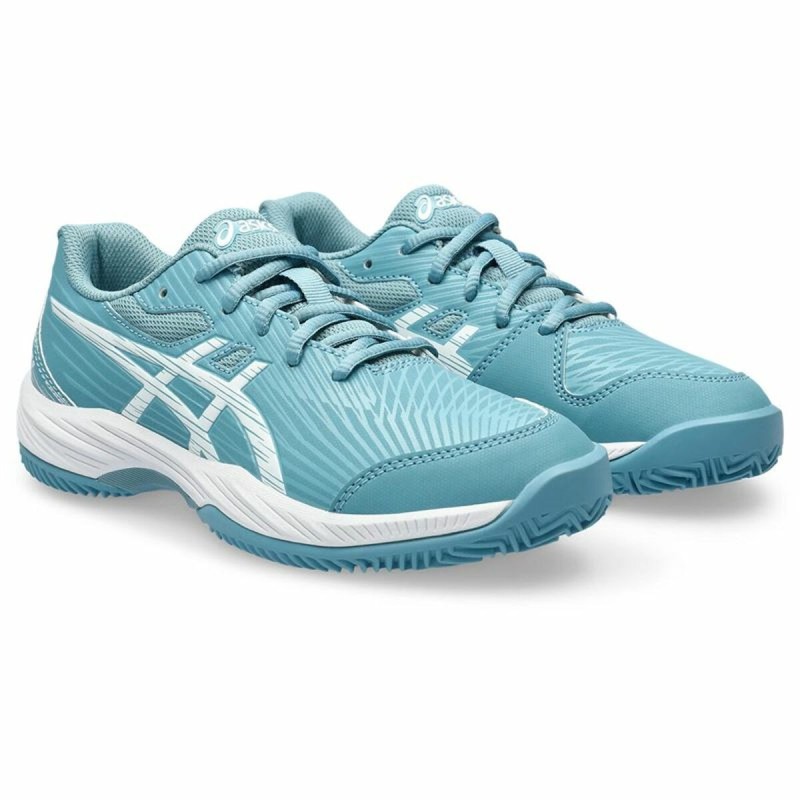 Children's Tennis Shoes Asics Gel-Game 9 Gs Clay/ Light Blue