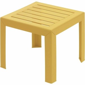 Table d'appoint Grosfillex Miami Jaune 40 x 40 x 39 cm