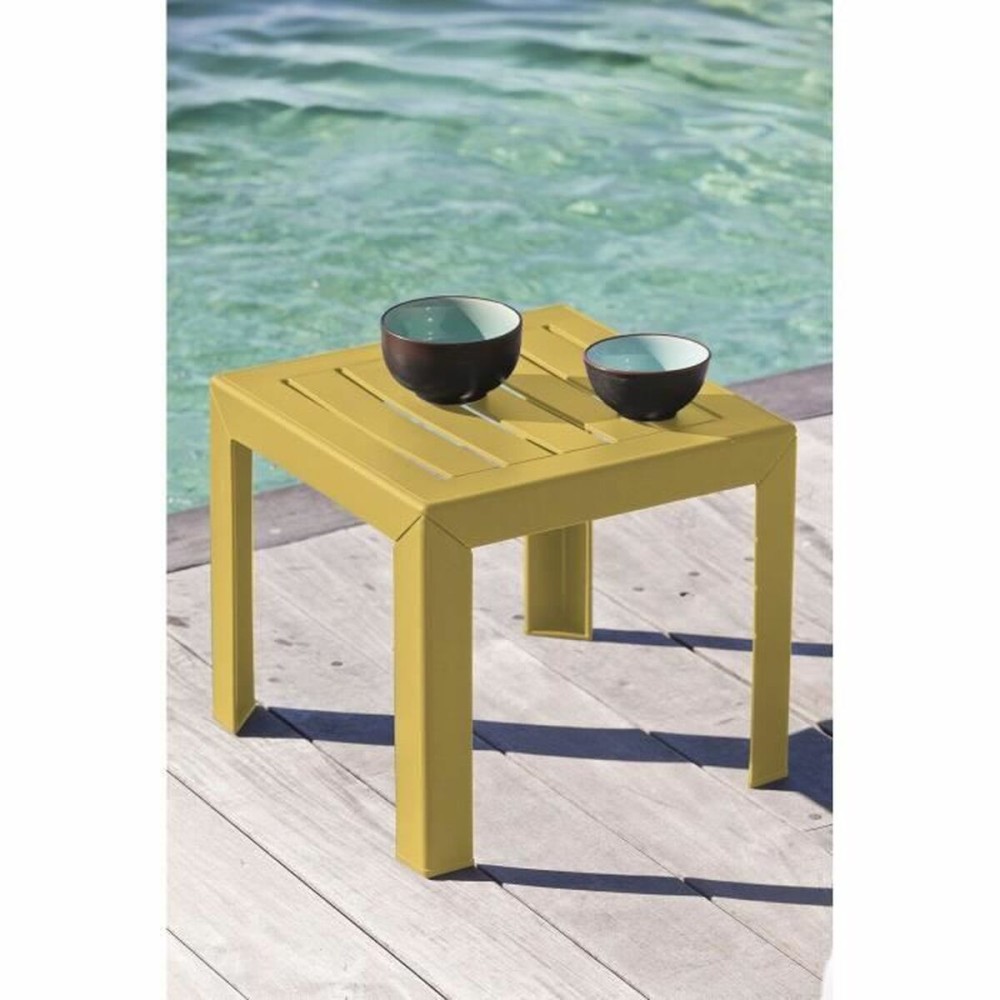 Beistelltisch Grosfillex Miami Gelb 40 x 40 x 39 cm
