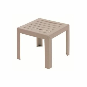 Beistelltisch Grosfillex Miami Braun 40 x 40 x 38 cm