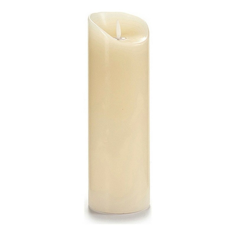 LED Candle 8430852860200 Cream Plastic Wax