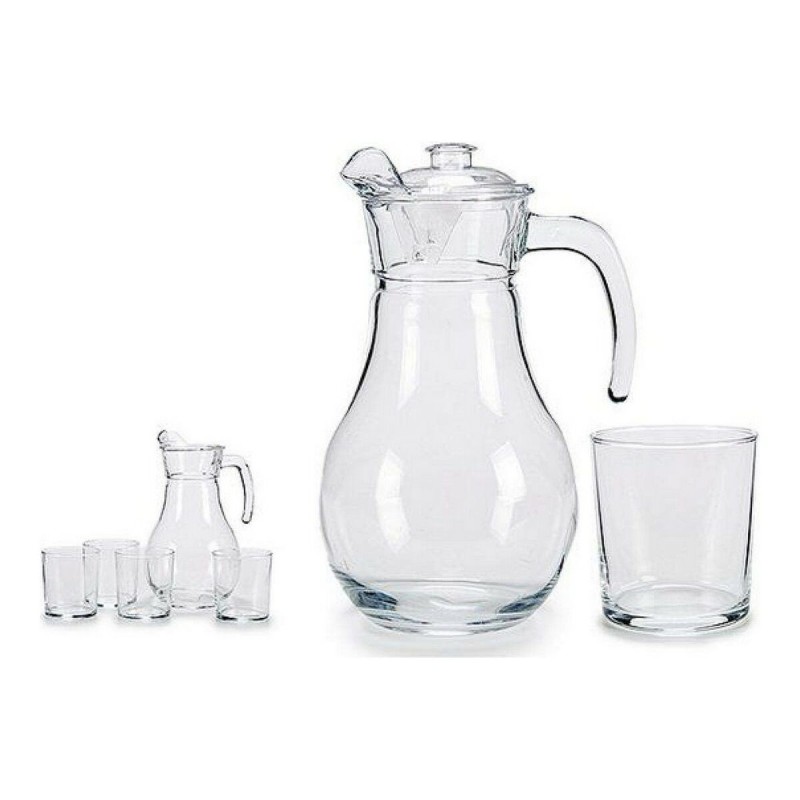 Gläserset Vivalto BIG-S3604465 Durchsichtig Glas Kanne