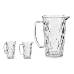 Jug Diamond Transparent Crystal 1L