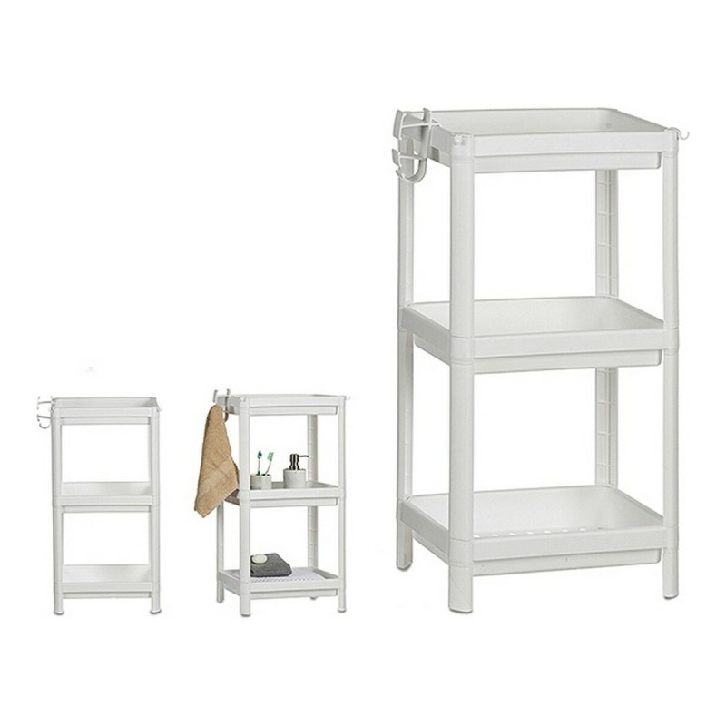 Bathroom Shelves Berilo BA5080-3-W White