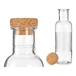 Bottle Pasabahce Hoop Transparent Natural Cork Glass 1,07 L