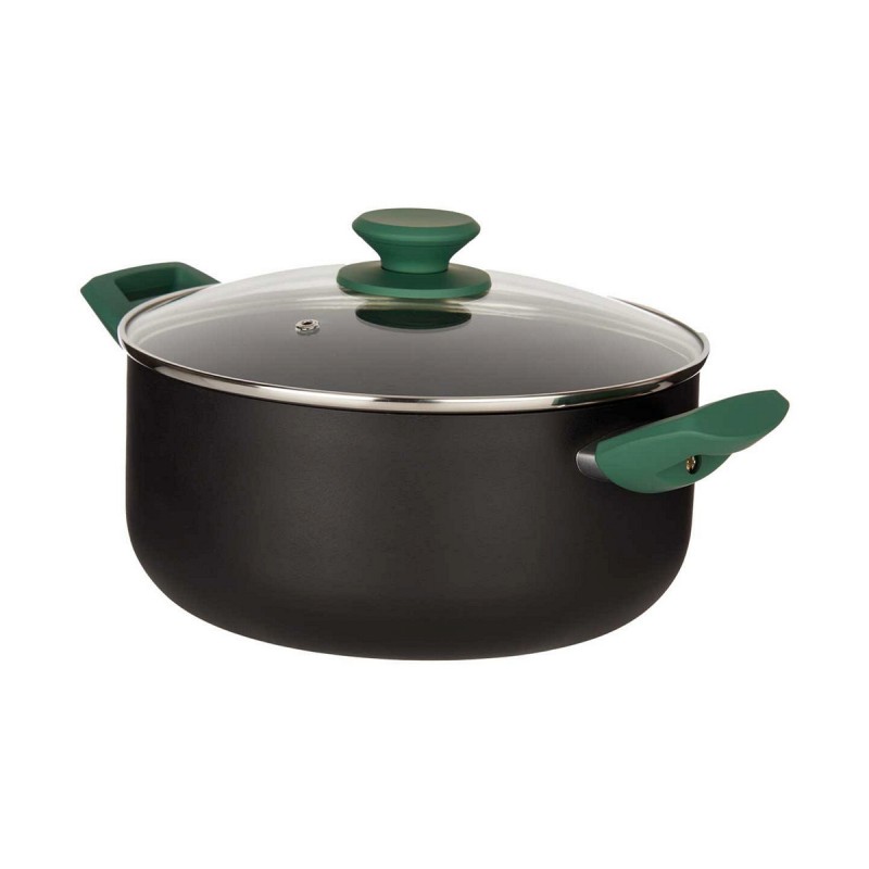 Casserole Kinvara 8358 Black Green Ø 24 cm 4,5 L