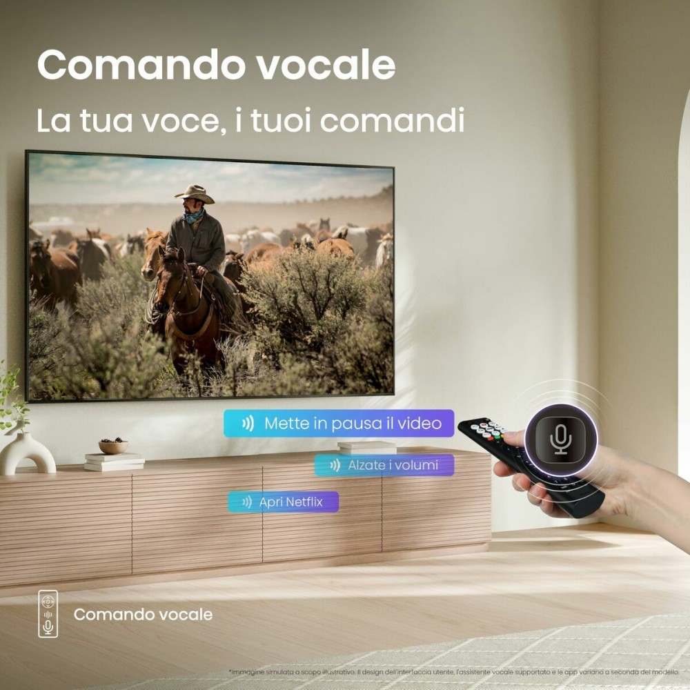 TV intelligente Hisense 43A6Q 43" 4K Ultra HD LED HDR D-LED