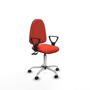 Chaise de Bureau Piqueras y Crespo BFN05RF Orange Foncé