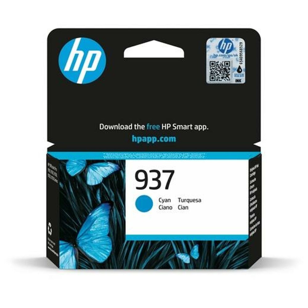 Cartouche d'encre originale HP 937 Cyan (50 Unités)