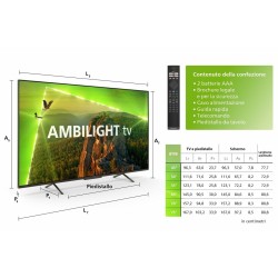 TV intelligente Philips 65PUS8118 4K Ultra HD 65" LED HDR