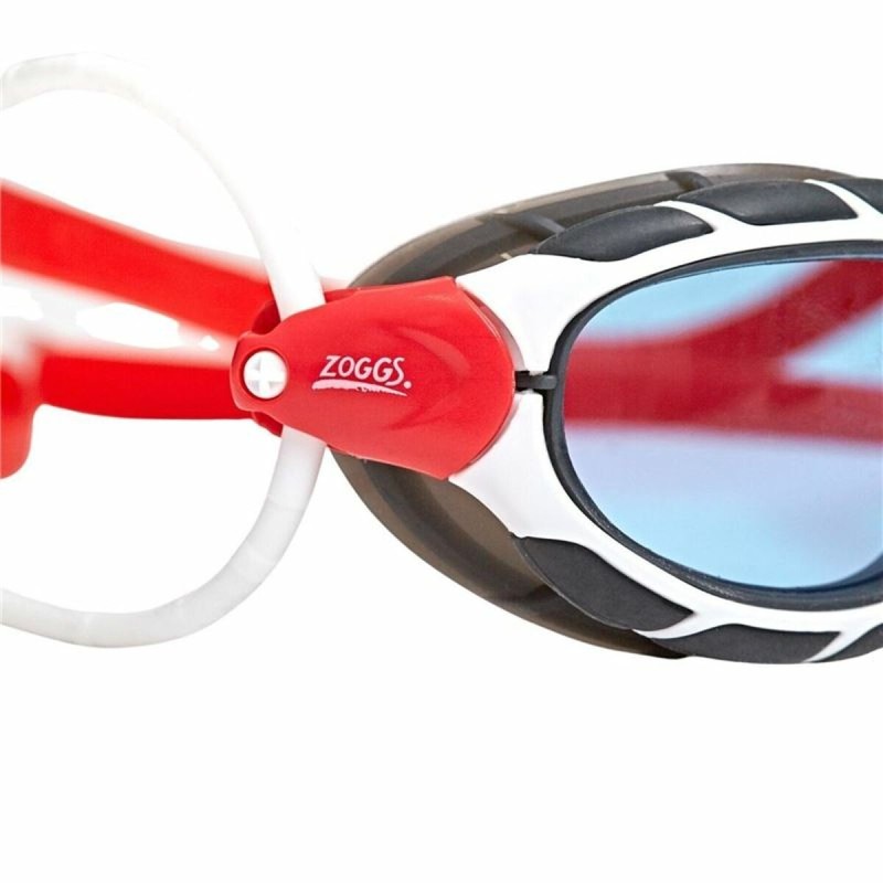 Lunettes de bain Zoggs Predator Rouge Blanc Petit