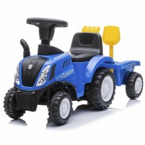 Traktor mit Pedalen New Holland Ride ON Blau 91 x 44 x 29 cm
