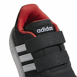 Chaussures de Sport pour Enfants Adidas Hoops 2.0 Noir