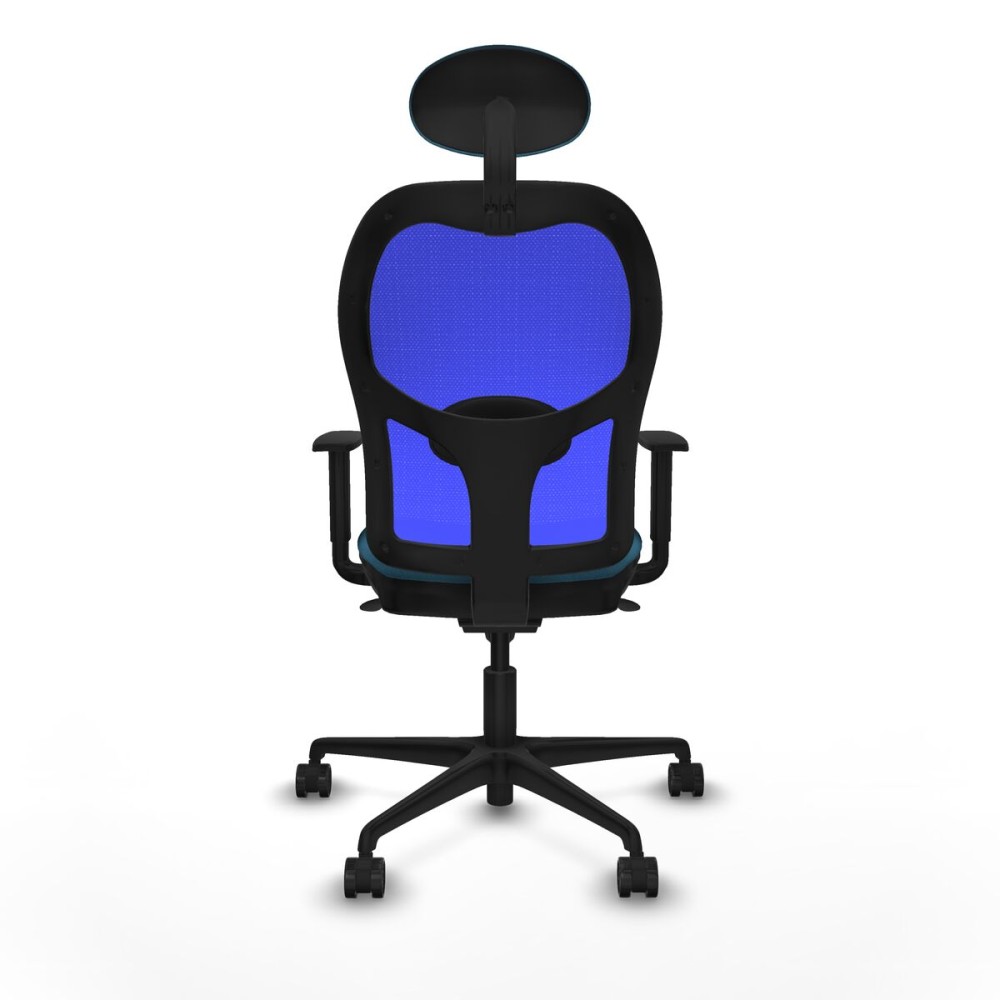 Chaise de Bureau avec Appui-tête Jorquera Piqueras y Crespo 1D036N1 Bleu Vert pétrole