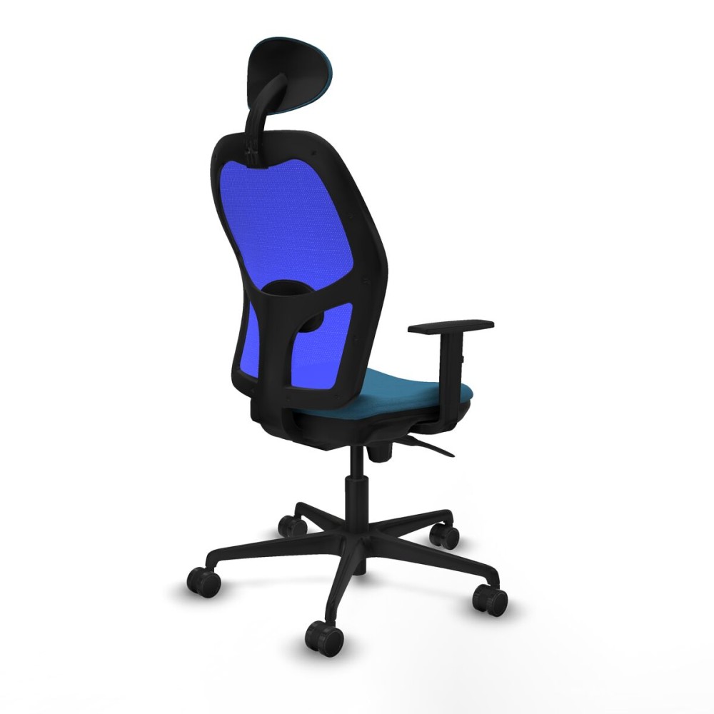 Chaise de Bureau avec Appui-tête Jorquera Piqueras y Crespo 1D036N1 Bleu Vert pétrole