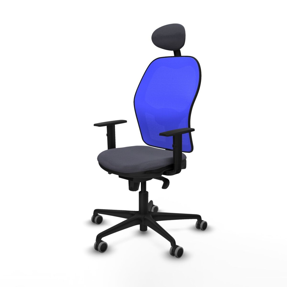 Chaise de Bureau avec Appui-tête Jorquera Piqueras y Crespo 1D036G1 Gris foncé