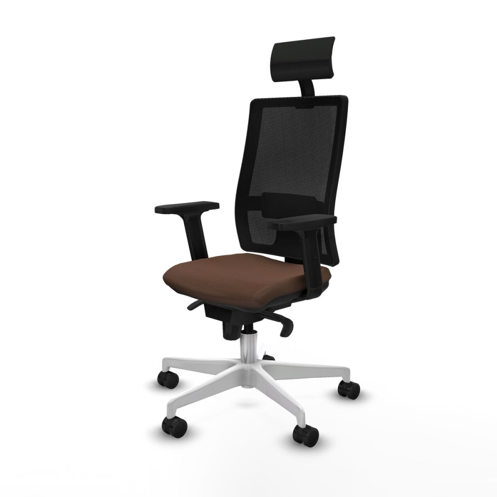 Bürostuhl mit Kopfstütze Piqueras y Crespo 2D026N1 Dunkelbraun