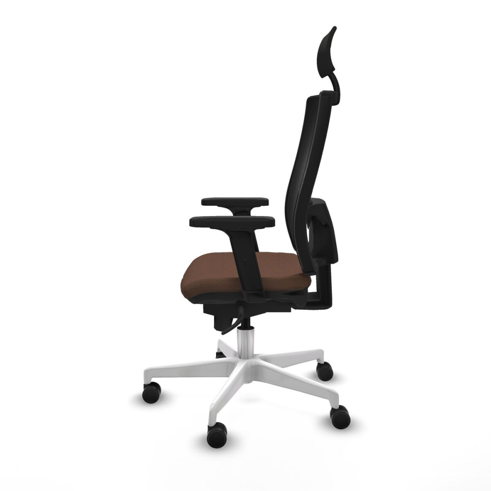 Bürostuhl mit Kopfstütze Piqueras y Crespo 2D026N1 Dunkelbraun