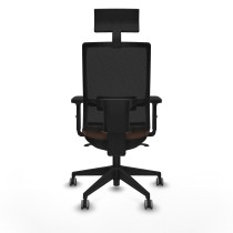 Bürostuhl mit Kopfstütze Piqueras y Crespo 2D066G1 Dunkelbraun