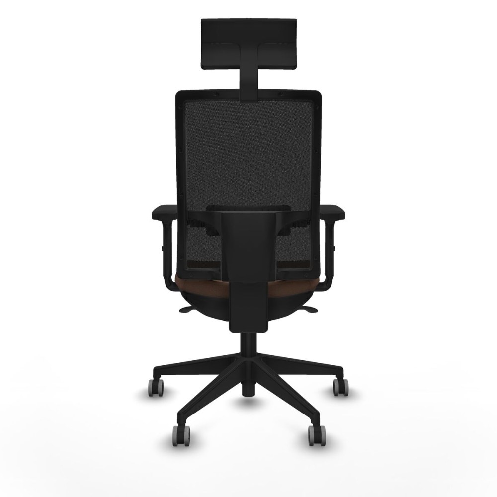 Bürostuhl mit Kopfstütze Piqueras y Crespo 2D066G1 Dunkelbraun