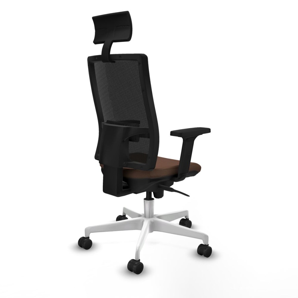 Bürostuhl mit Kopfstütze Piqueras y Crespo 2D026N1 Dunkelbraun