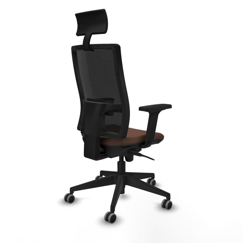 Bürostuhl mit Kopfstütze Piqueras y Crespo 2D066G1 Dunkelbraun