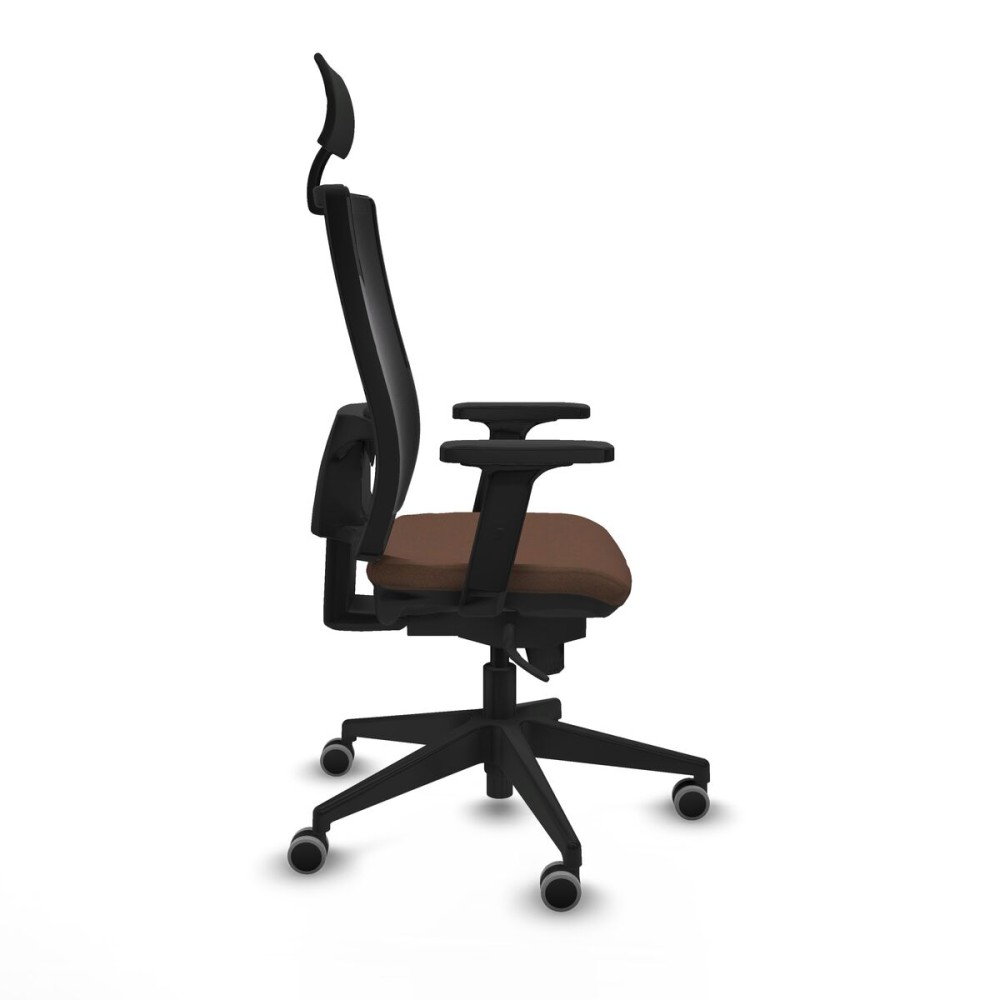 Bürostuhl mit Kopfstütze Piqueras y Crespo 2D066G1 Dunkelbraun