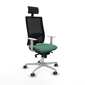 Bürostuhl mit Kopfstütze Piqueras y Crespo 4B086G1 Smaragdgrün