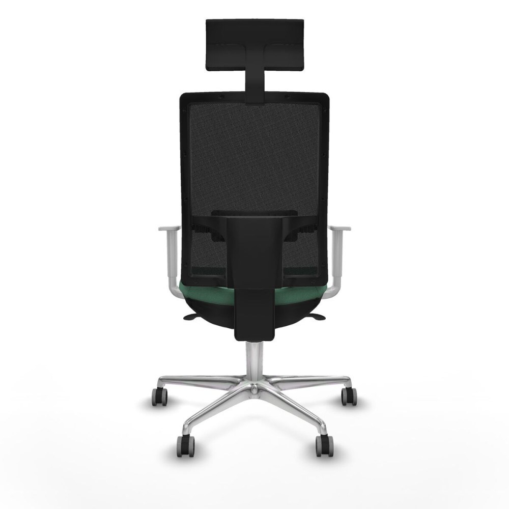 Chaise de Bureau avec Appui-tête Piqueras y Crespo 4B086G1 Vert émeraude
