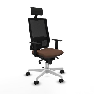 Bürostuhl mit Kopfstütze Piqueras y Crespo 1D026N1 Dunkelbraun