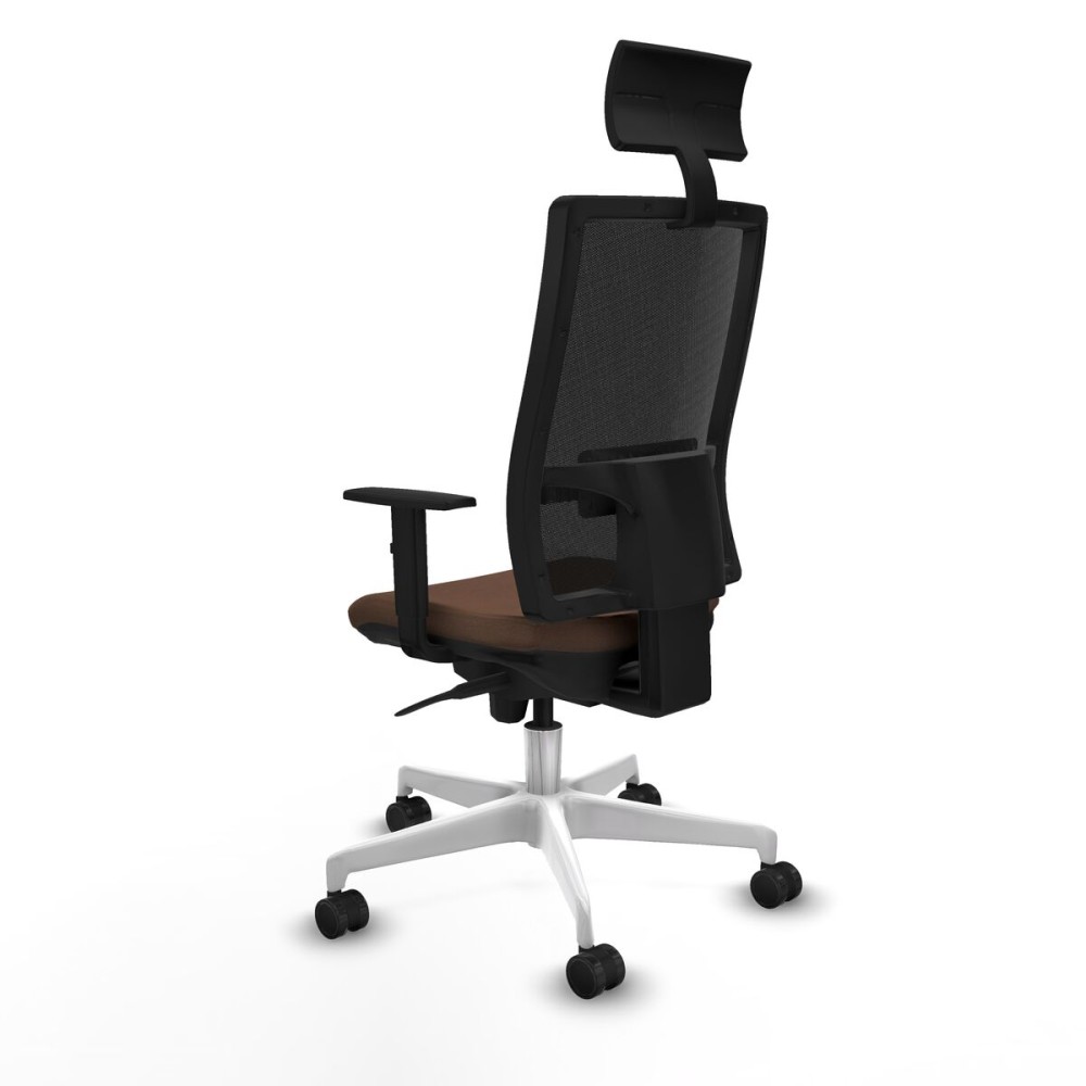 Bürostuhl mit Kopfstütze Piqueras y Crespo 1D026N1 Dunkelbraun