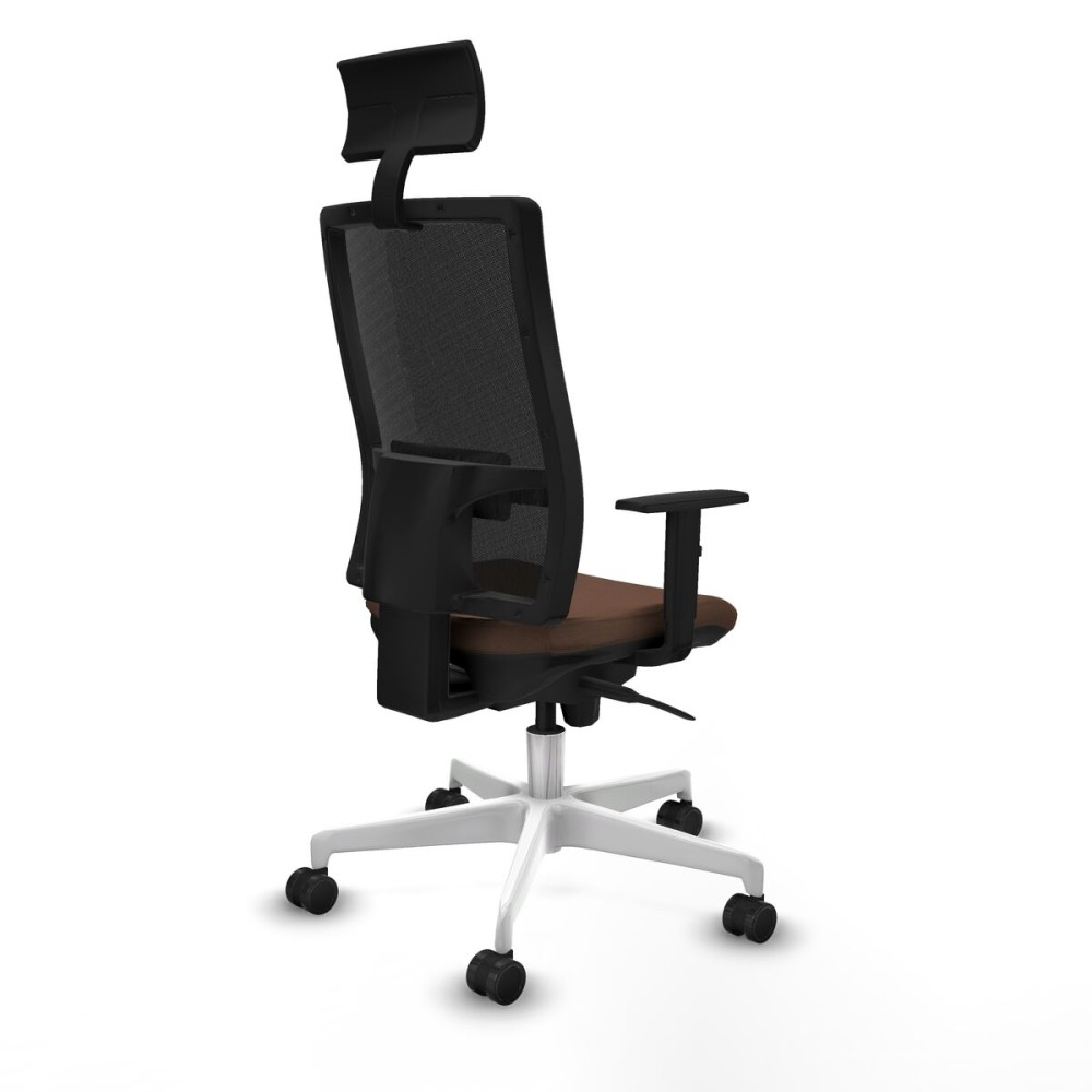 Bürostuhl mit Kopfstütze Piqueras y Crespo 1D026N1 Dunkelbraun