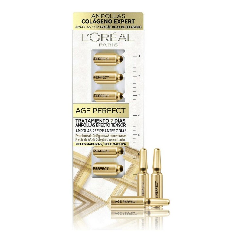 Lifting Effect Ampoules Age Perfect L'Oreal Make Up Age Perfect (7 Units) (7 uds)