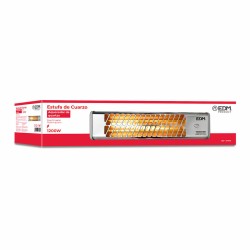 Quartz Heater EDM 07108 Baths White 800 W