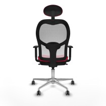 Office Chair with Headrest Jorquera Piqueras y Crespo 1D086G1 Red