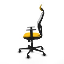Office Chair with Headrest Jorquera Piqueras y Crespo 1D036N1 Yellow