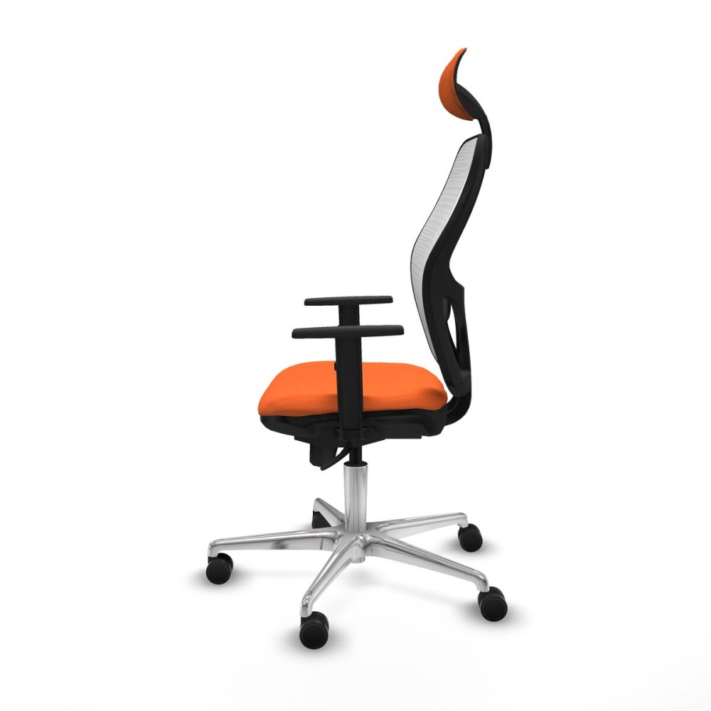 Office Chair with Headrest Jorquera Piqueras y Crespo 1D086N1 Orange
