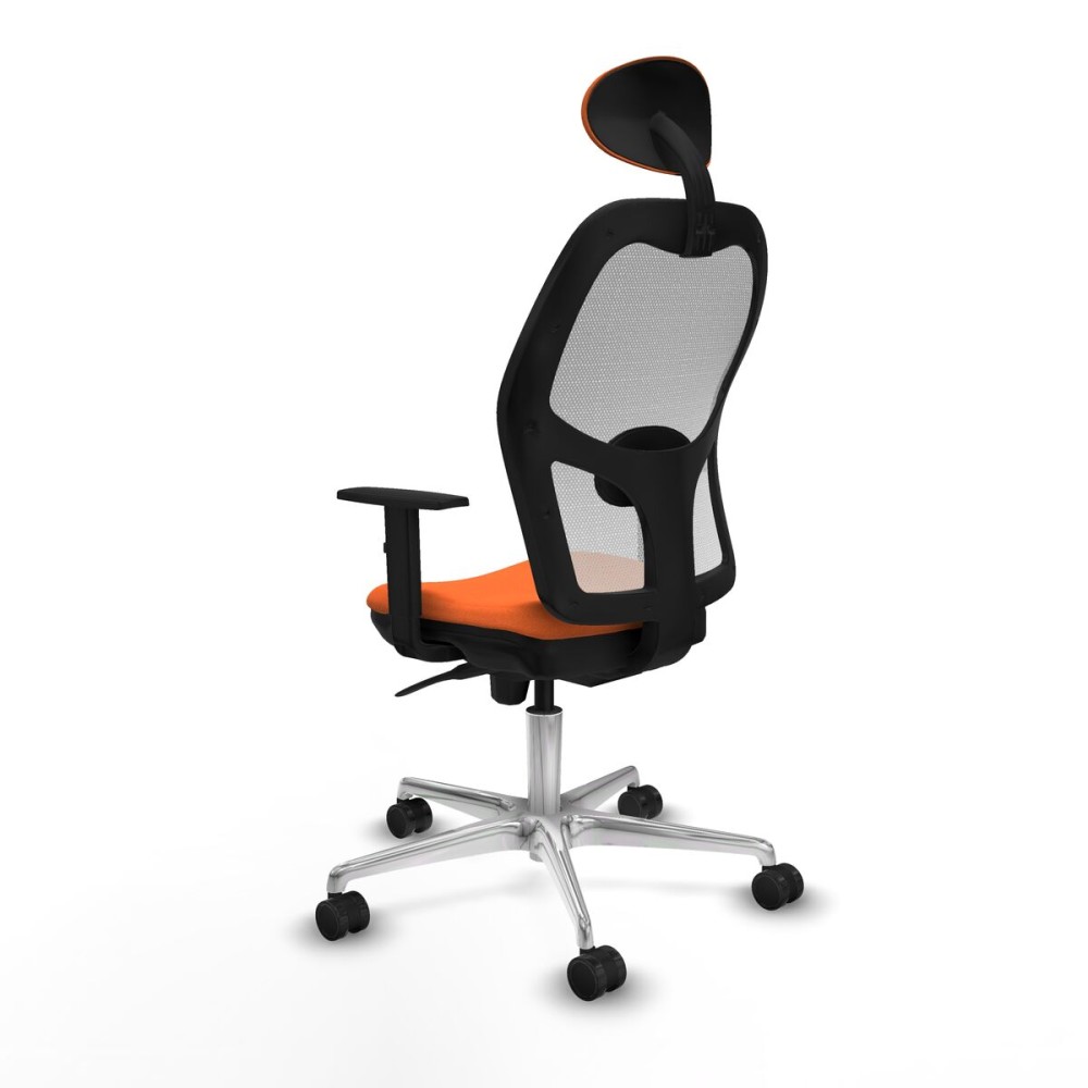 Office Chair with Headrest Jorquera Piqueras y Crespo 1D086N1 Orange