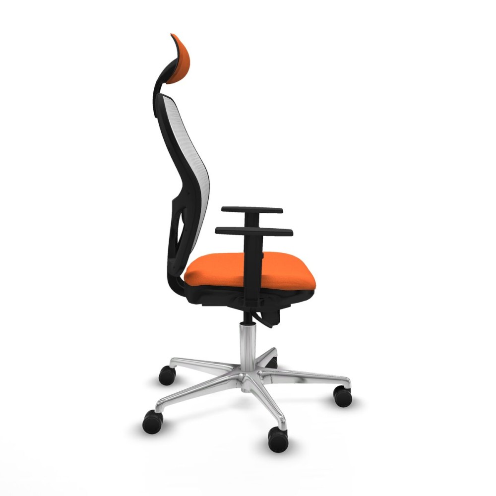 Office Chair with Headrest Jorquera Piqueras y Crespo 1D086N1 Orange