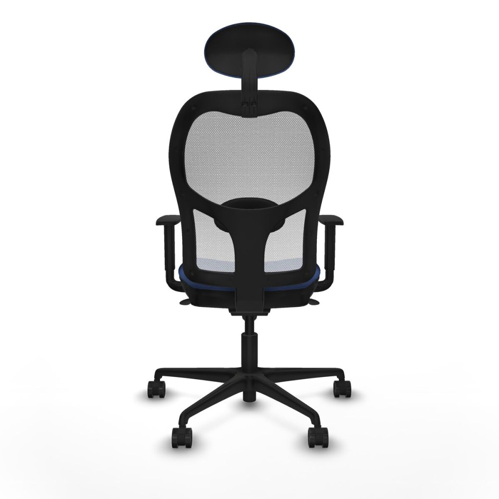 Office Chair with Headrest Jorquera Piqueras y Crespo 1D036N1 Navy Blue