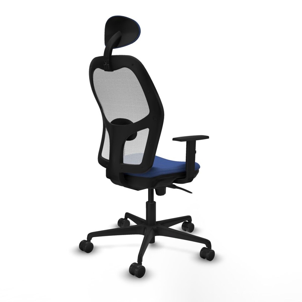 Office Chair with Headrest Jorquera Piqueras y Crespo 1D036N1 Navy Blue