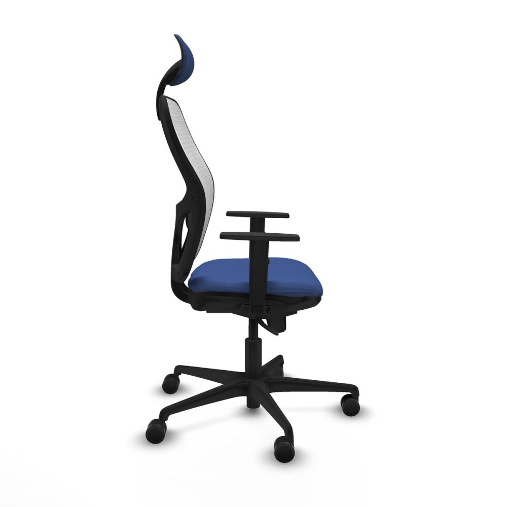 Office Chair with Headrest Jorquera Piqueras y Crespo 1D036N1 Navy Blue