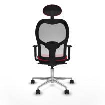 Office Chair with Headrest Jorquera Piqueras y Crespo 1D086N1 Red