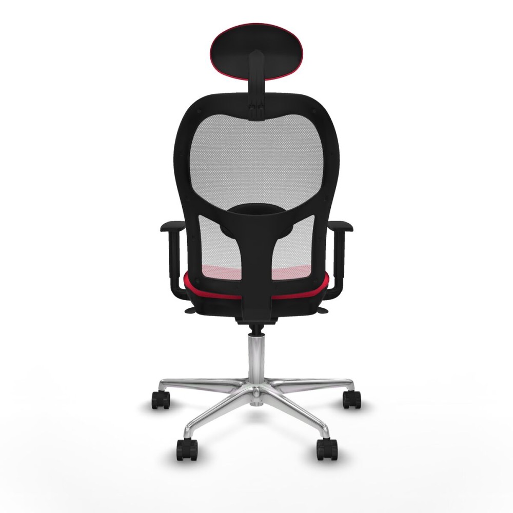 Office Chair with Headrest Jorquera Piqueras y Crespo 1D086N1 Red