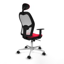 Office Chair with Headrest Jorquera Piqueras y Crespo 1D086N1 Red