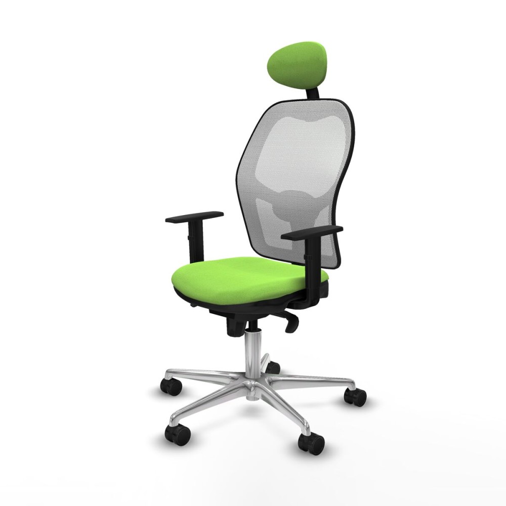 Office Chair with Headrest Jorquera Piqueras y Crespo 1D086N1 Pistachio
