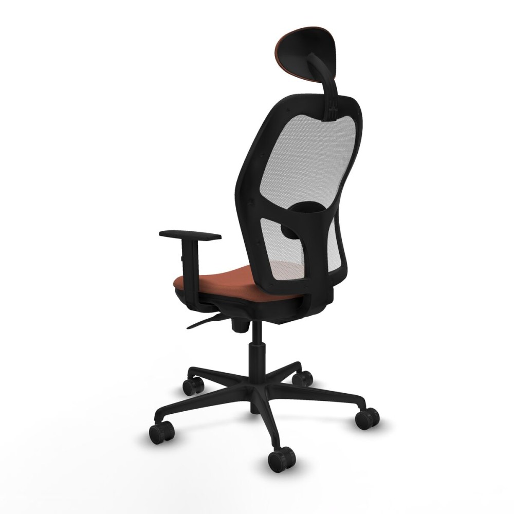Office Chair with Headrest Jorquera Piqueras y Crespo 1D036N1 White Brown