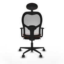 Office Chair with Headrest Jorquera Piqueras y Crespo 1D036N1 White Brown