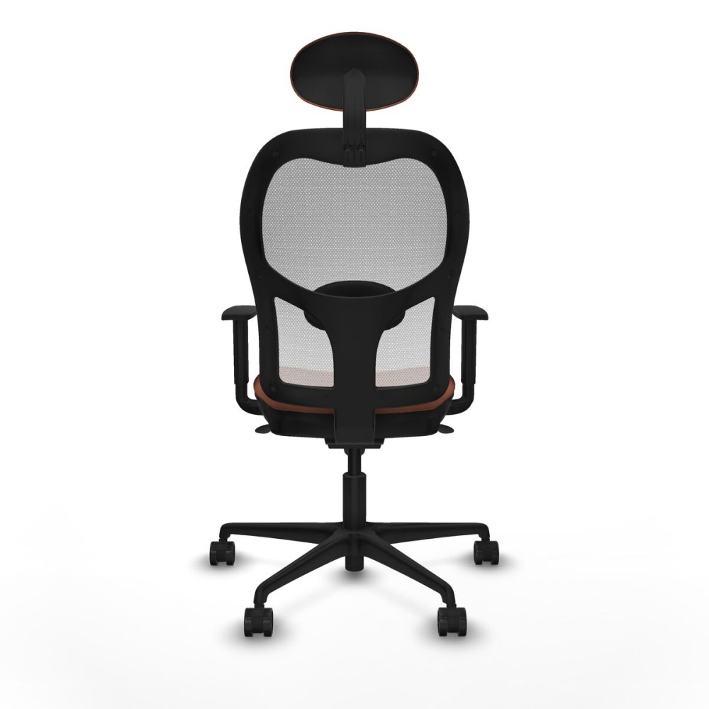 Office Chair with Headrest Jorquera Piqueras y Crespo 1D036N1 White Brown